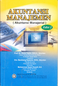 Image of Akuntansi Manajemen (Akuntansi Manajerial)
