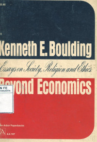 Beyond Economics : Essays on Society, Religion, and Ethics
