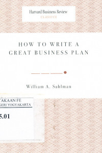 How to Write A Great Business Plan