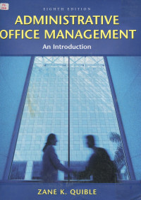 Administrative office management an introduction