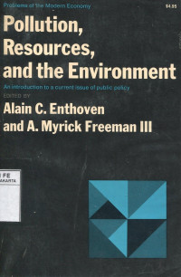 Problems of the Modern Economy : Pollution, Resources, and the Environment