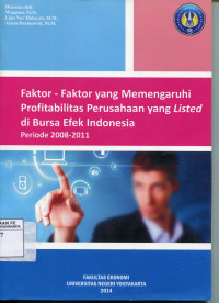 Faktor-faktor yang Mempengaruhi Profitabilitas Perusahaan yang Listed di Bursa Efek Indonesia