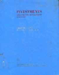 Investments : Analysis and Management