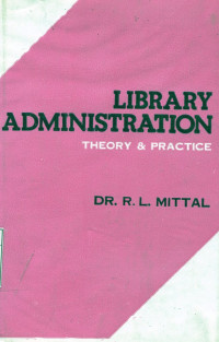 Library Administration Theory And Practice