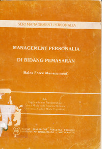 Management Personalia di Bidang Pemasaran (Sales Force Management)