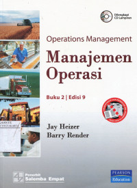 Operations Management : Manajemen Operasi, Buku II