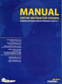 Manual Untuk Instruktur (dosen) : Modul Wirausaha Untuk Program Strata-1