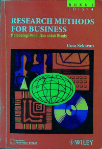 Research methods for business : Metodologi Penelitian Untuk Bisnis, Buku 2
