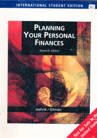Planning your personal finances