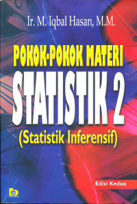 Pokok-Pokok Materi Statistik 2 ( Statistik Inferensif)
