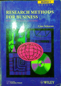 Image of Research methods for business : Metodologi Penelitian Untuk Bisnis, Buku 1