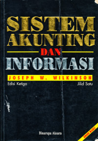 Sistem Akunting dan Informasi, Jilid 1