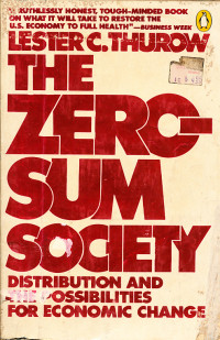 Image of The Zero-sum Society